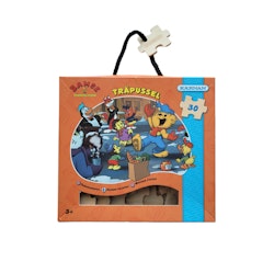 Bamse, träpussel, 30 bitar