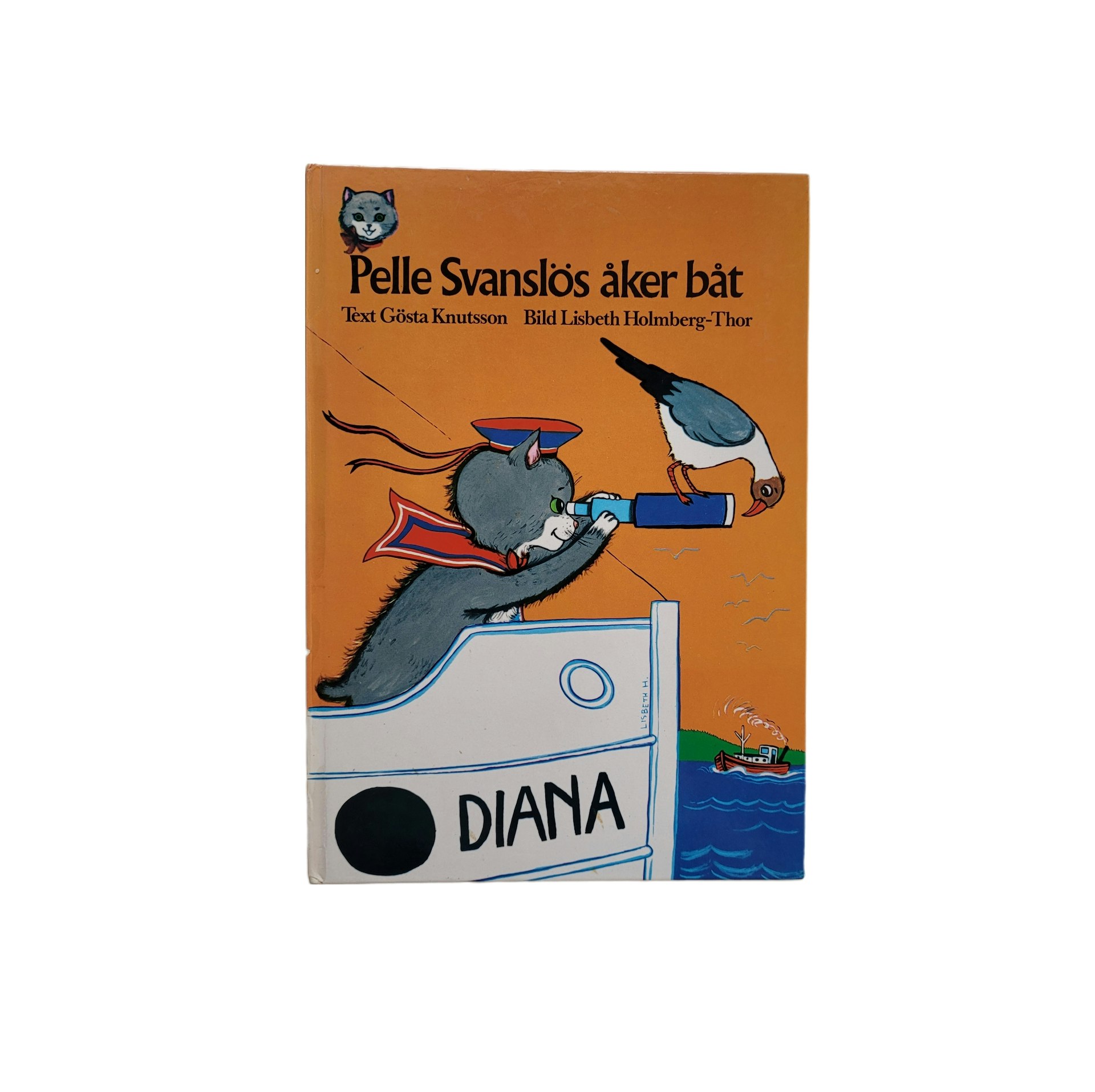 Pelle Svanslös åker båt, skick B