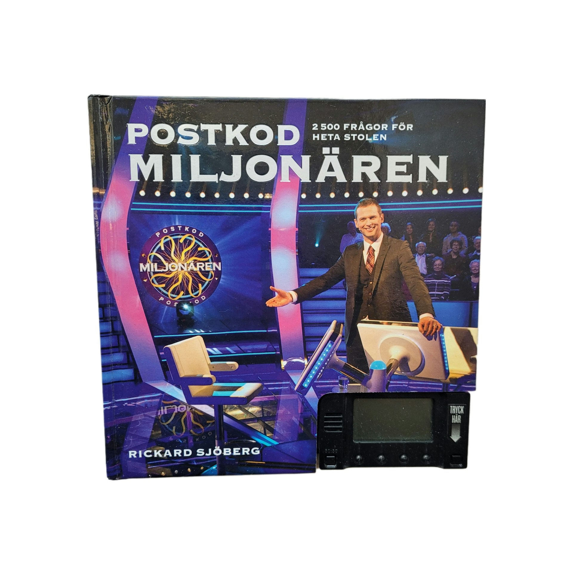 Postkodmiljonären, frågesportsbok, skick B