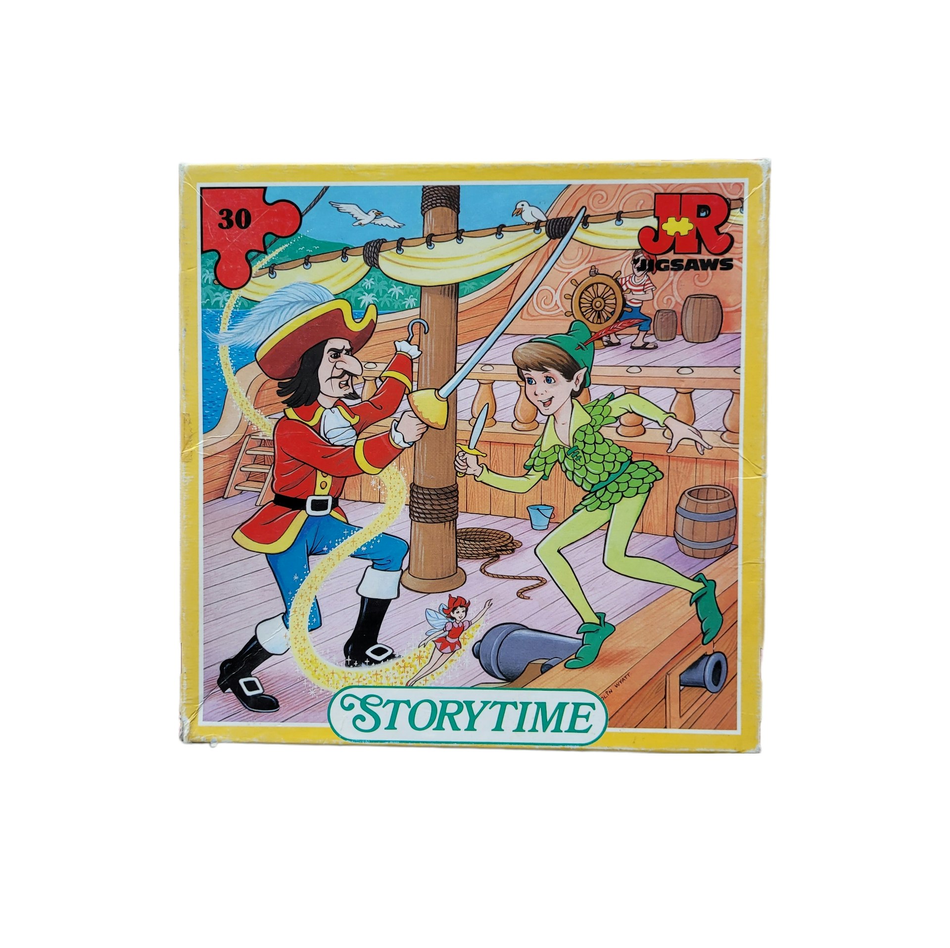 Peter Pan-pussel, kartongpussel, 30 bitar, skick B