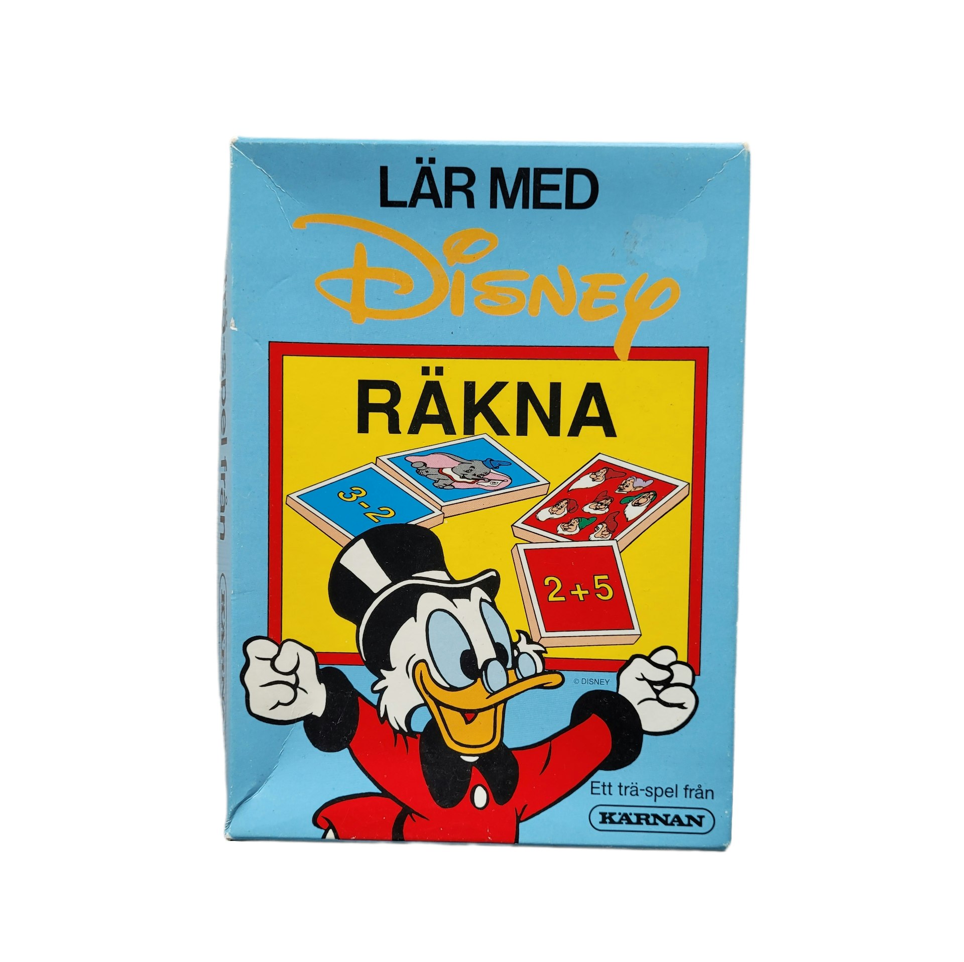 Lär med Disney, räknespel, skick C