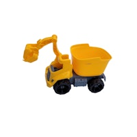 Liten grävmaskin