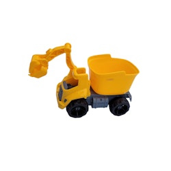 Liten grävmaskin