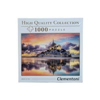 Mont Saint-Michel, Clementoni, 1000 bitar, skick A