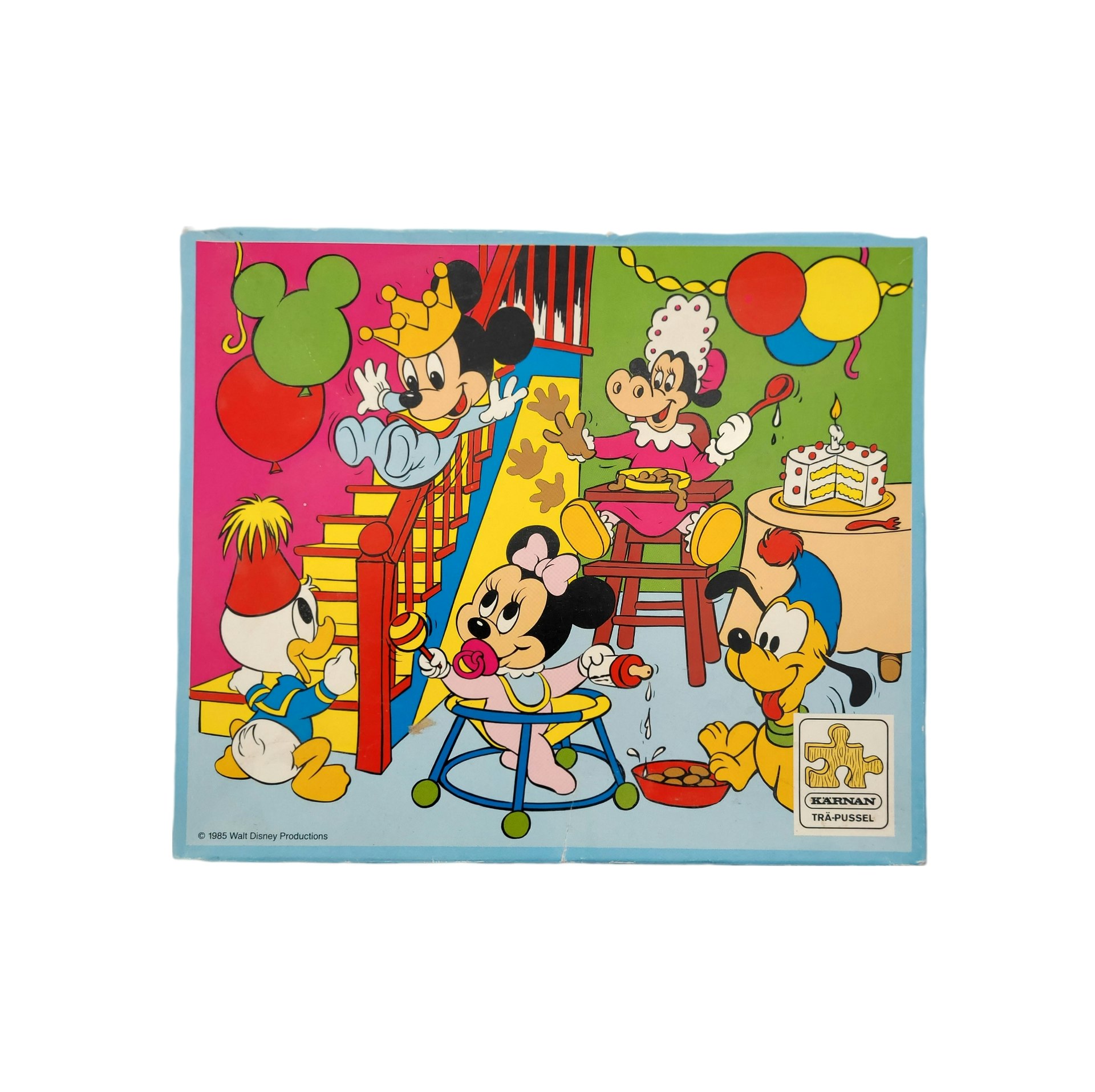 Disney-pussel, träpussel, 30 bitar, skick B