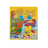 Bamse-pussel, träpussel, 40 bitar, skick B