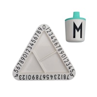 Tallrik och pipmugg, Design letters, skick B