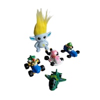 Småfigurer, Super Mario m.m., skick B