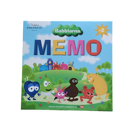 Babblarna memo, Teddykompaniet, skick B