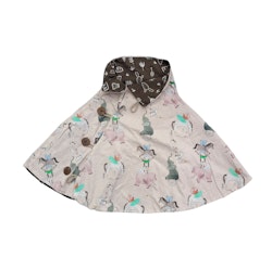 Storlek 110/116, poncho, skick A