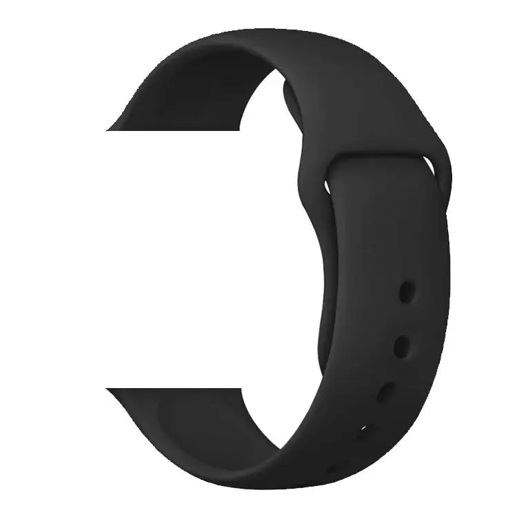 Silicon Armband Apple Watch  Mörkgrön