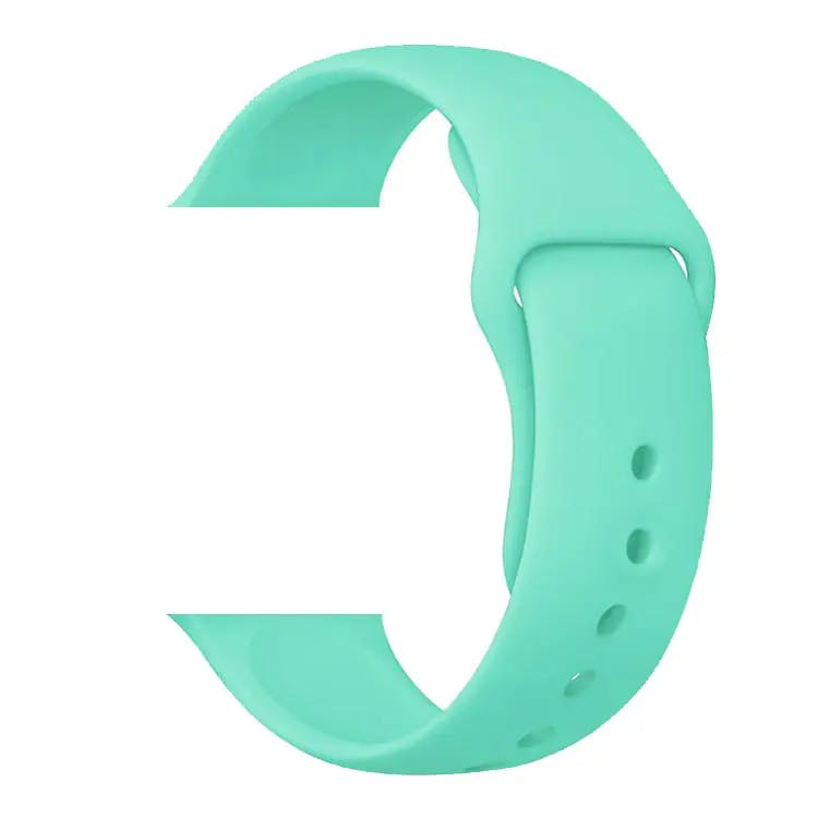 Silicon Armband Apple Watch  Sjöblå