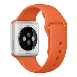 Silicon Armband  Apple Watch  Ljusorange
