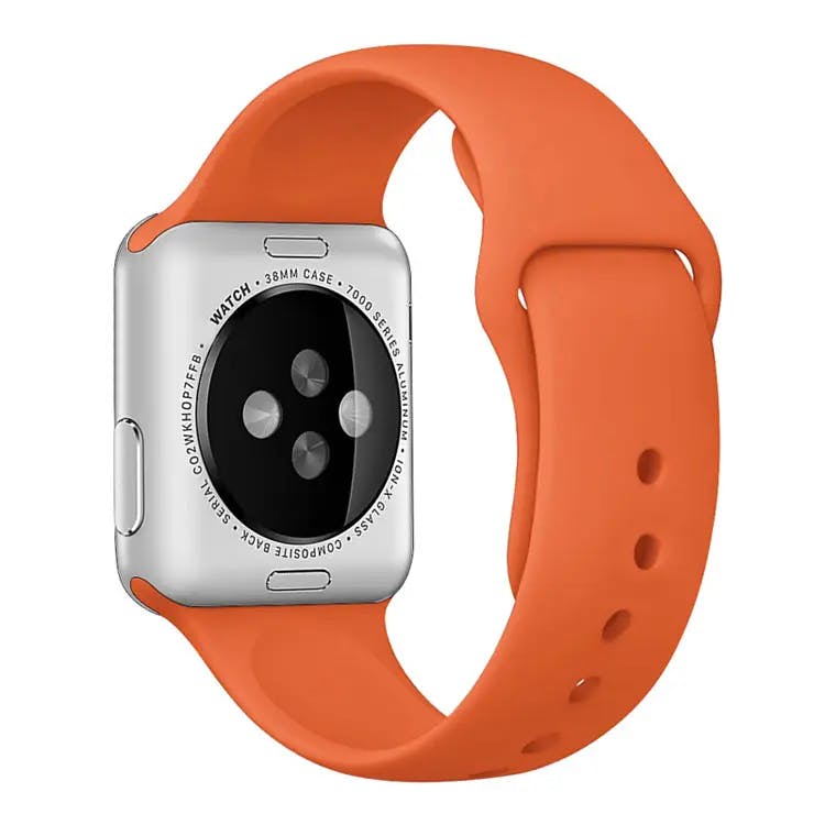 Silicon Armband Apple Watch Mörkgrå