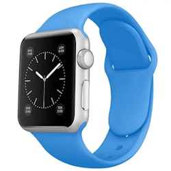 Silicon Armband för Apple Watch Blå