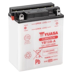 Yuasa Mc batteri YB12A-A 12v 12,6 Ah
