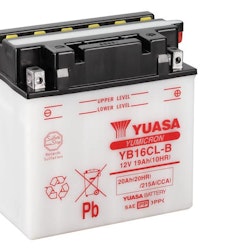 Yuasa Mc batteri YB16CL-B 12v 20 Ah