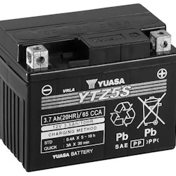 Yuasa Mc batteri YTZ5S Hög Effekt AGM 12v 3,7 Ah