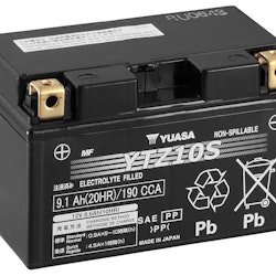 Yuasa Mc batteri YTZ10S Hög Effekt AGM 12v 9,1 Ah