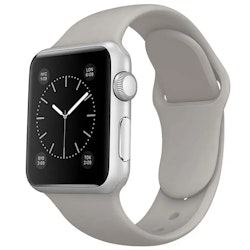 Silicon Armband  Apple Watch  Grå