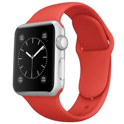 Silicon Armband  Apple Watch  Röd
