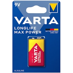 Longlife Max Power 9V Batteri
