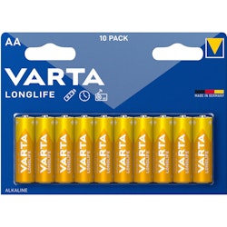 Longlife AA / LR6 Batteri 10-pack