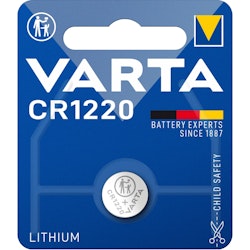 CR1220 3V Lithium Knappcellsbatteri 1-pack