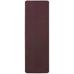 Yoga mat position 4mm Mahagony Red/Beige