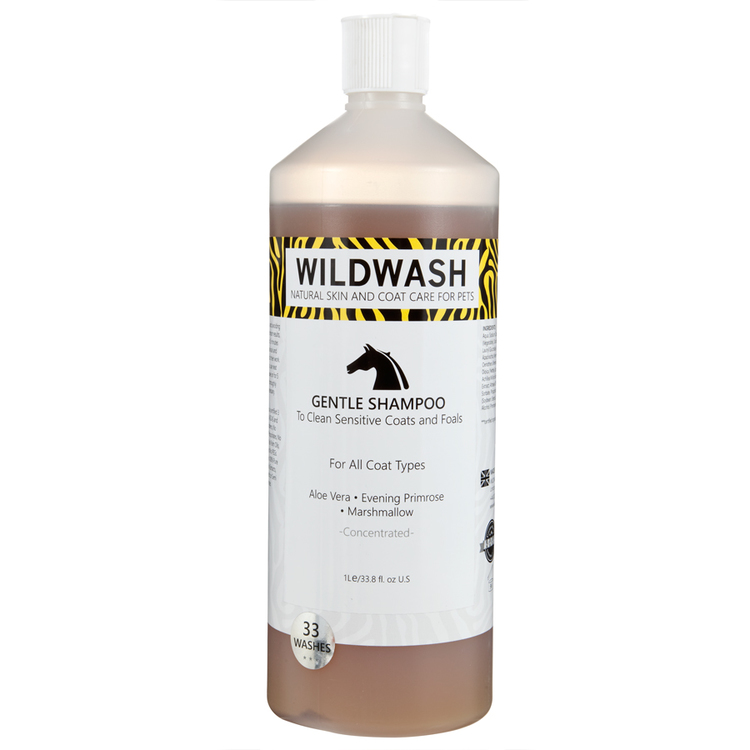 WILDWASH HORSE Gentle Schampoo - Milt schampoo sensitive
