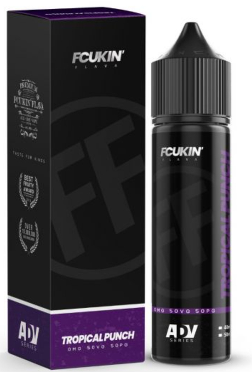 Fcukin' Flava - Tropical Punch  - 40ml shortfill i 60ml flaska
