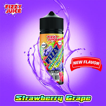 Fizzy 100ml++ Strawberry Grape