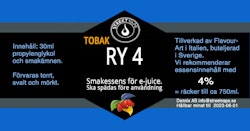 Essens 30ml TOBAK RY4 (rek 4%)