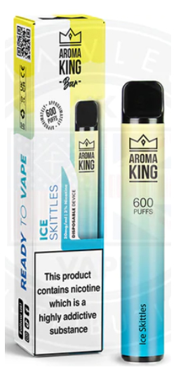 Aroma King 700 engångsvejp - ICE Skittles 20mg