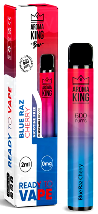 Aroma King 600 Nikotinfri- Blue Raz Cherry