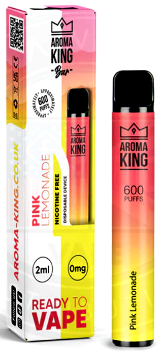 Aroma King 600 Nikotinfri - Pink Lemonade