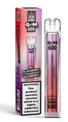 GEM 600 Nikotinfri - Blackberry Strawberry Blueberry