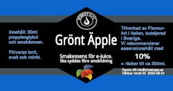 Essens 30ml Grönt Äpple (rek 10%)