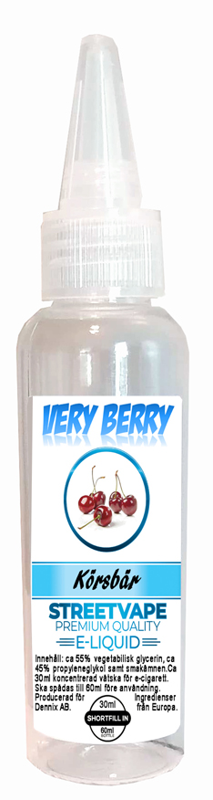 Very Berry 60ml (30+++) - Körsbär