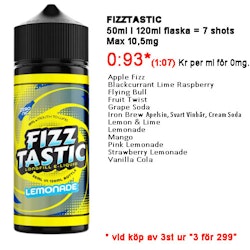 Fizztastic shortfill 120ml