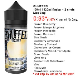 Chuffed shortfill 120ml*