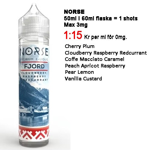 Norse shortfill 60ml