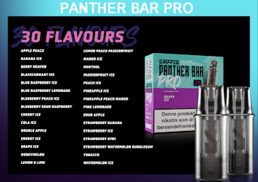 Panther Bar PRO 2-pack smak-pod