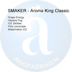10-p AROMA KING Classic utg datum