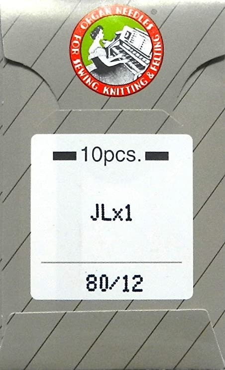 Nål - Organ 10-pack 2053 SINGER JLx1 / BLx2N grovlek 80/12