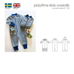 SewingHeart Design Playtime Kids Overall