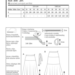 BURDA - STYLE - KJOL stl 34-44