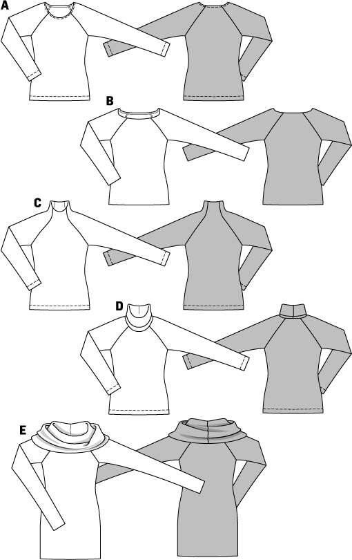 BURDA - EASY - T-Shirt stl 34-46