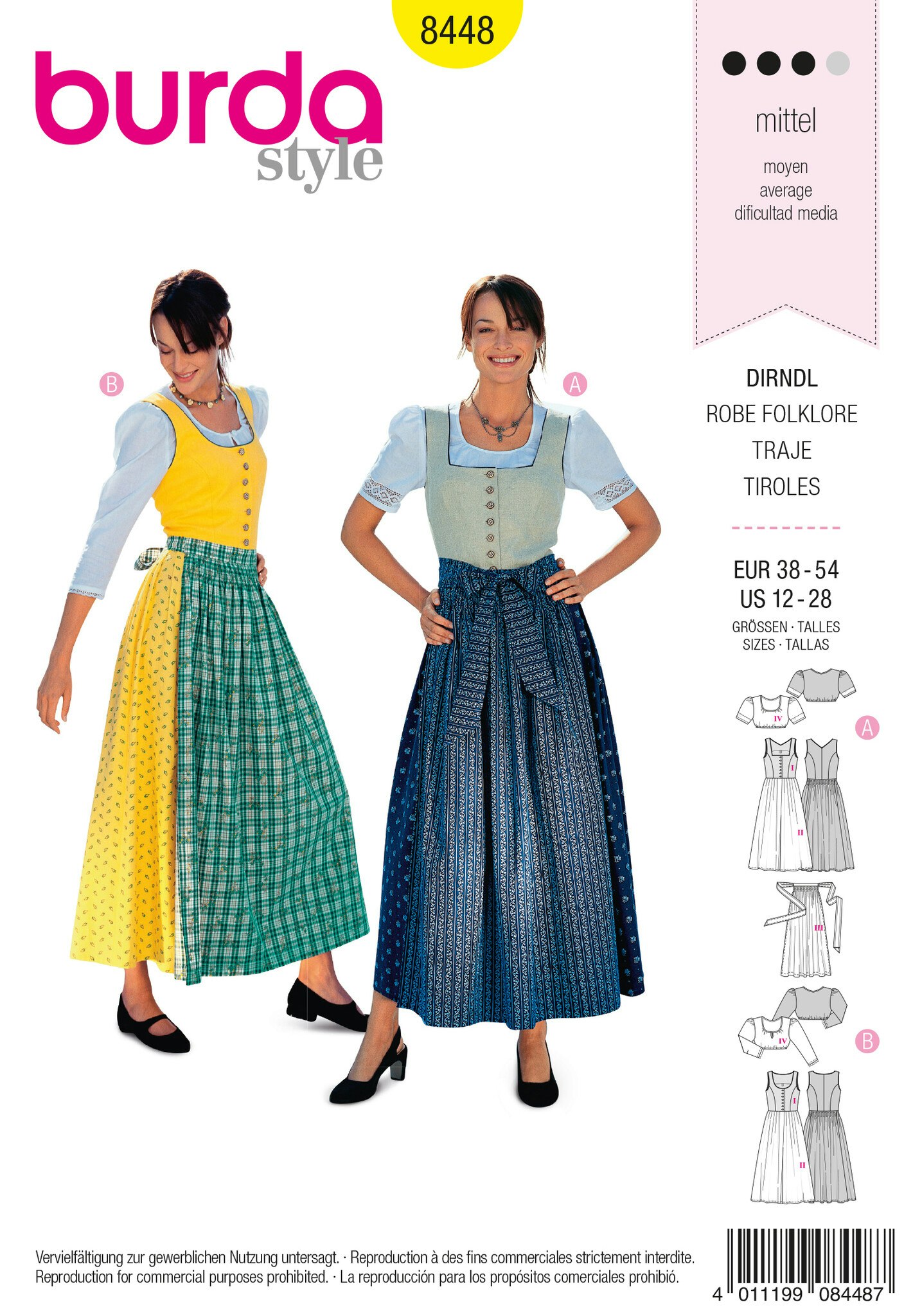 BURDA - STYLE - FOLKLORE stl 38-54