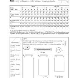 BURDA - STYLE - KJOL stl 36-54